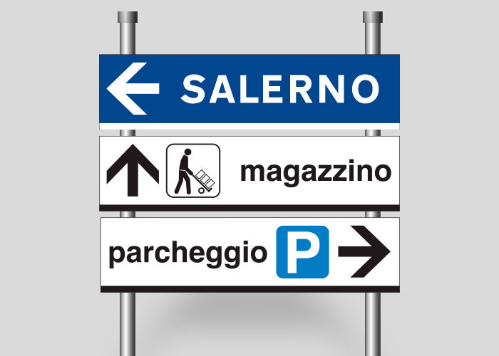 Cartelli in Lamiera