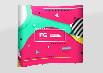 Pop-Up Magnetico Curvo
